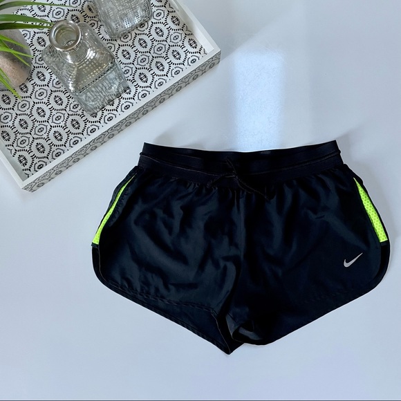 Black Nike Drawstring Athletic Shorts